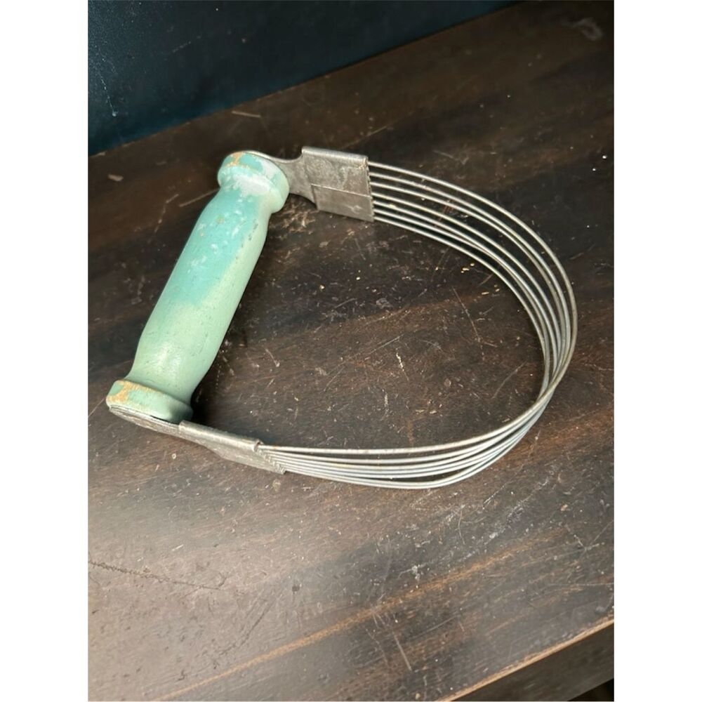 Vintage Formay The Perfect Shortening Green Wood Handle Rapid Shortening Pastry